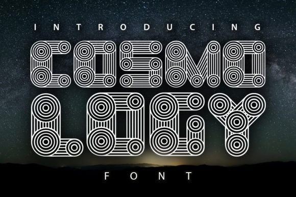 Cosmology Font - Featured Image