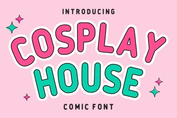 Cosplay House Font - Featured Image