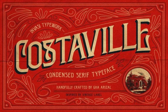 Costaville Font - Featured Image