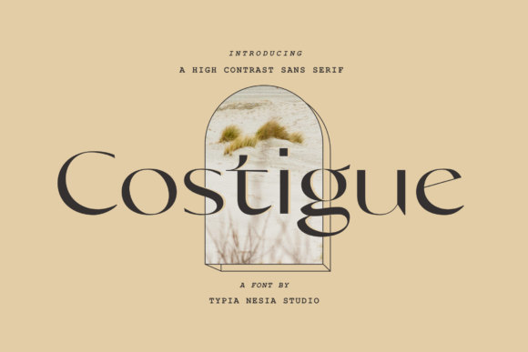 Costigue Font - Featured Image