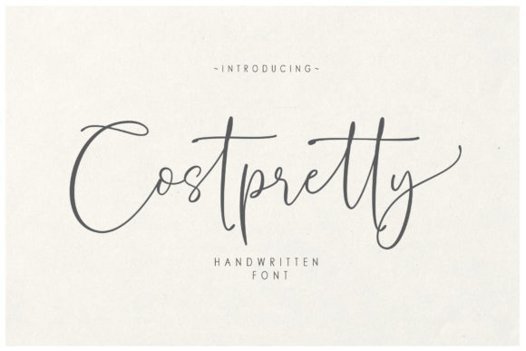 Costpretty Font - Featured Image