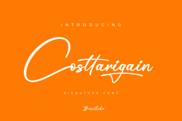 Costtarigain Font - Featured Image