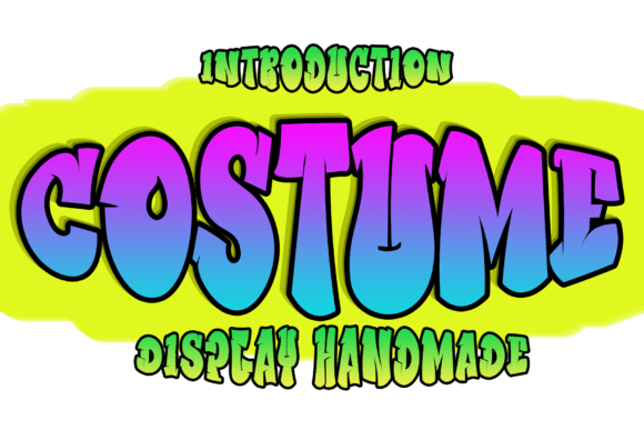 Costume Font - Featured Image