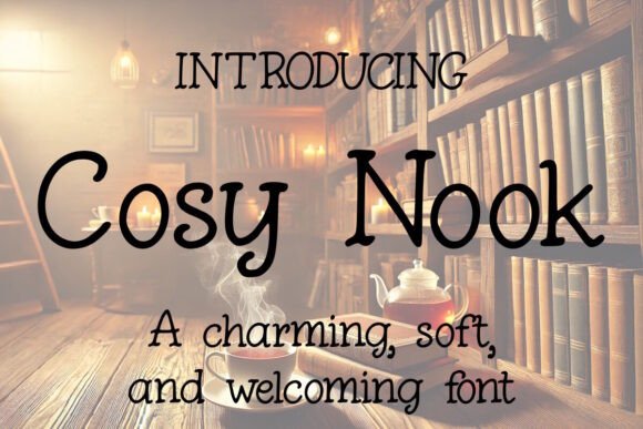Cosy Nook Font - Featured Image