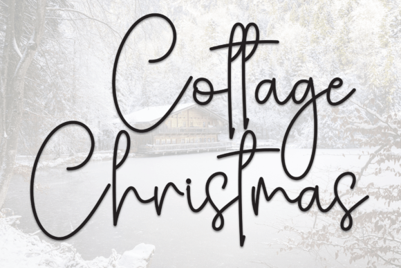 Cottage Christmas Font - Featured Image