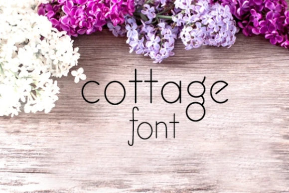 Cottage Font - Featured Image