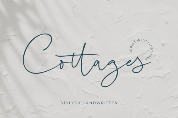 Cottages Font - Featured Image
