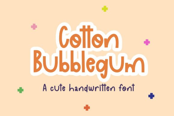 Cotton Bubblegum Font - Featured Image