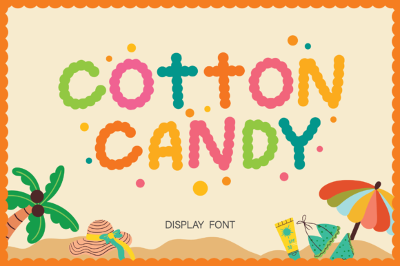 Cotton Candy Font - Featured Image