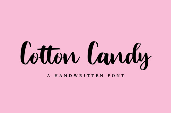 Cotton Candy Font - Featured Image