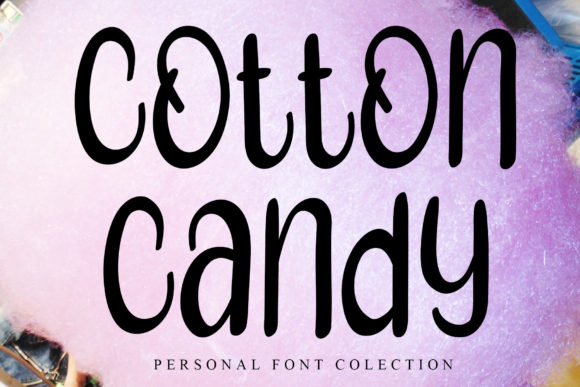 Cotton Candy Font - Featured Image
