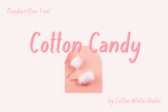 Cotton Candy Font - Featured Image