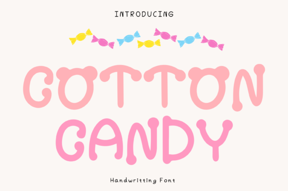 Cotton Candy Font - Featured Image