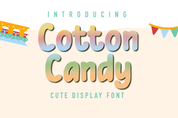Cotton Candy Font - Featured Image