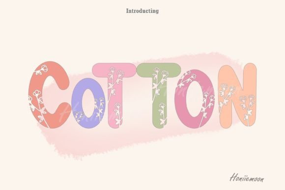Cotton Font - Featured Image