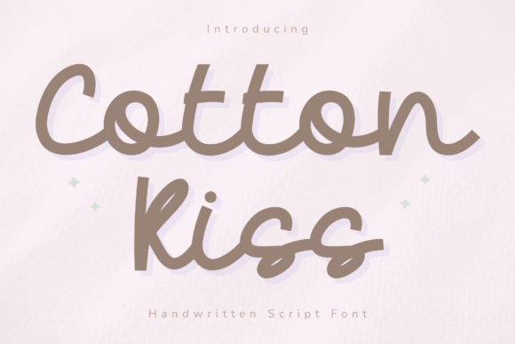 Cotton Kiss Font - Featured Image