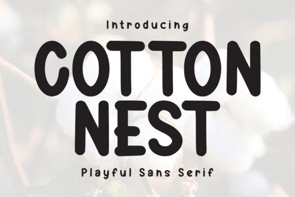 Cotton Nest Font - Featured Image