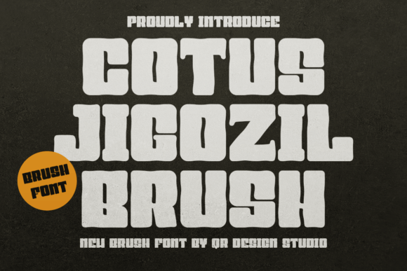 Cotus Jigozil Brush Font - Featured Image