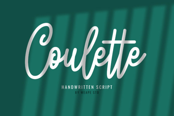 Coulette Font - Featured Image