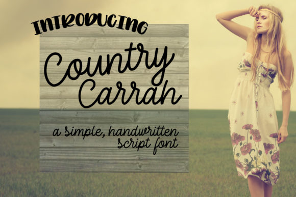 Country Carrah Font - Featured Image