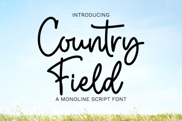 Country Field Font - Featured Image