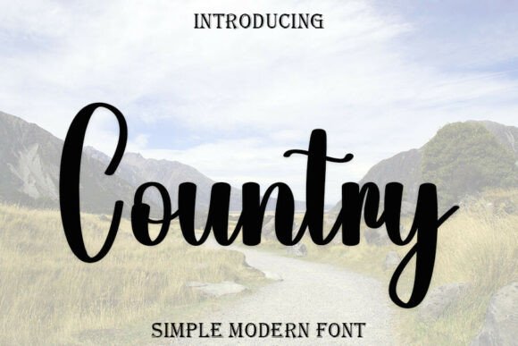 Country Font - Featured Image