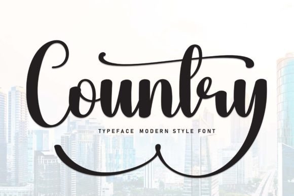 Country Font - Featured Image