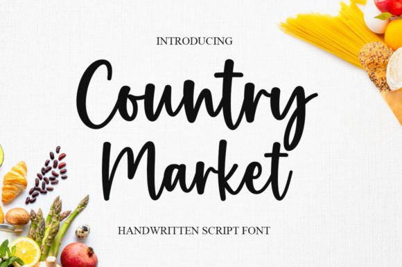 Country Market Font - Featured Image