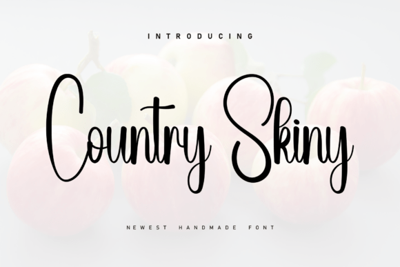 Country Skiny Font - Featured Image