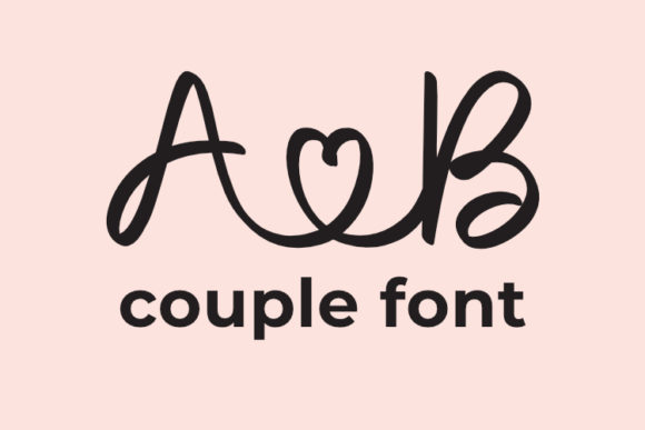 Couple Font - Featured Image