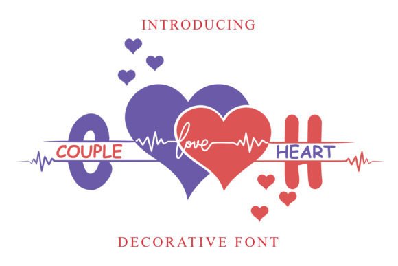 Couple Heart Font - Featured Image