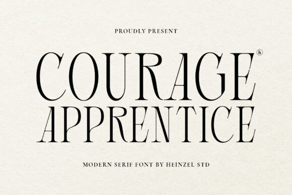 Courage Apprentice Font - Featured Image