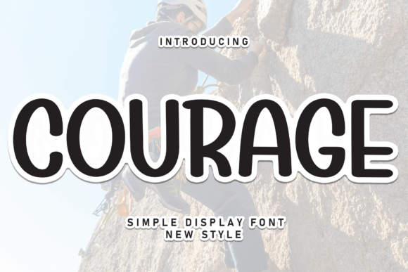 Courage Font - Featured Image