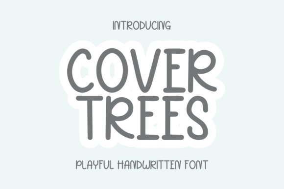 Cover Trees Font - Featured Image