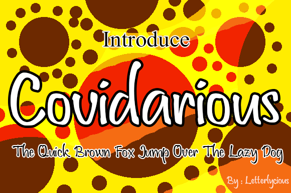 Covidarious Font - Featured Image