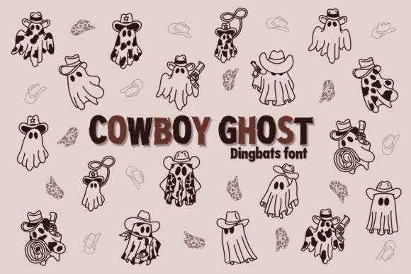 Cowboy Ghost Font - Featured Image