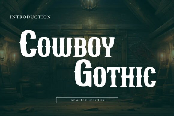 Cowboy Gothic Font - Featured Image