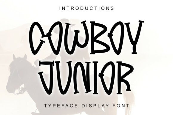 Cowboy Junior Font - Featured Image