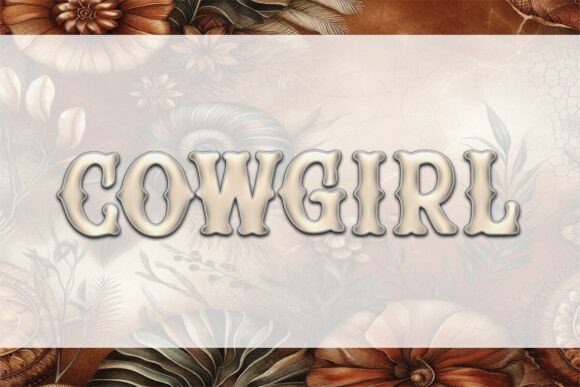 Cowgirl Font - Featured Image