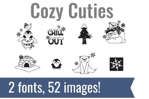 Cozy Cuties Font - Featured Image
