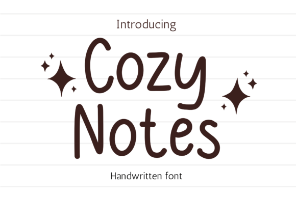 Cozy Notes Font - Featured Image