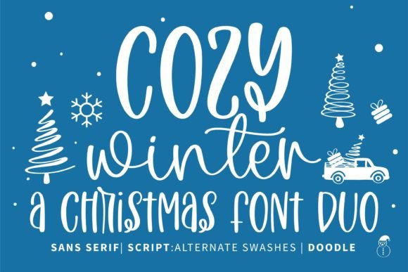 Cozy Winter Duo Font - Featured Image