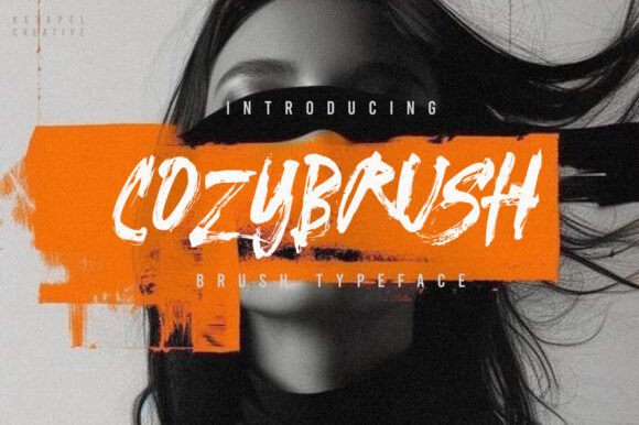 Cozybrush Font - Featured Image