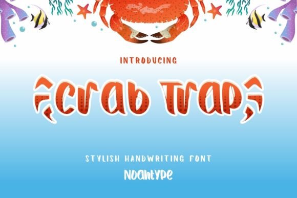 Crab Trap Font - Featured Image
