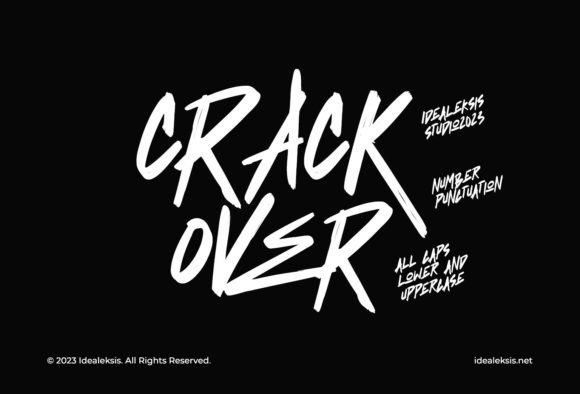 Crack over Font - Featured Image