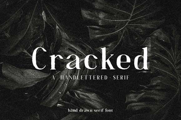 Cracked Font - Featured Image