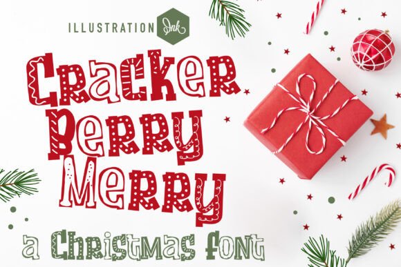 Cracker Berry Merry Font - Featured Image