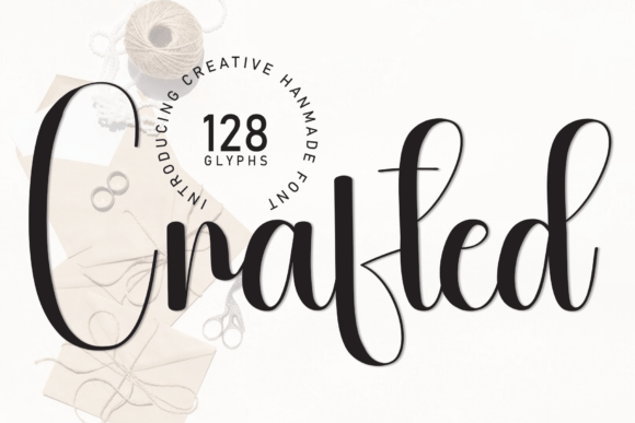 Crafted Font - Featured Image