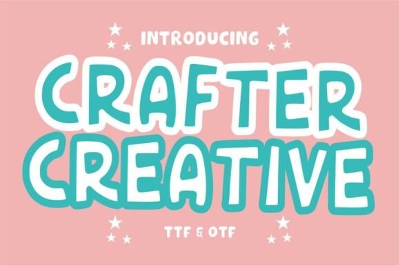 Crafter Creative Font - Featured Image