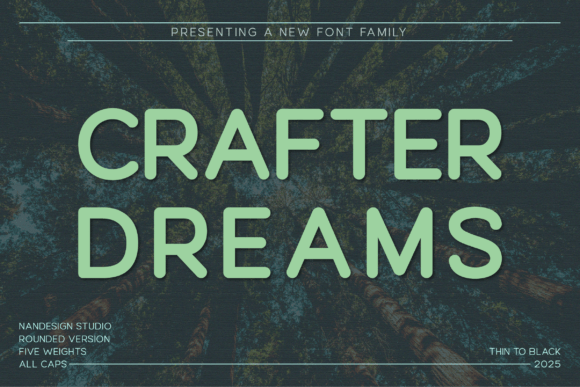 Crafter Dreams Rounded Font - Featured Image